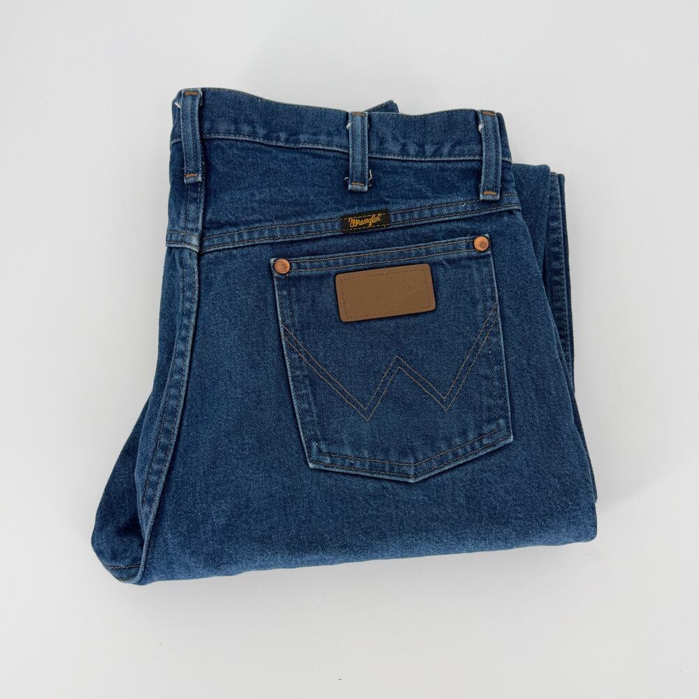 Wrangler Jeans 13MWZ Cowboy Cut Dark Wash 35X30 (29.5L actual) Men's